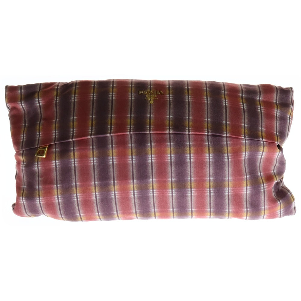 PRADA(プラダ) テスート スタンパート ナイロンクラッチバッグ セカンドバッグ レッド BP0286 レディース