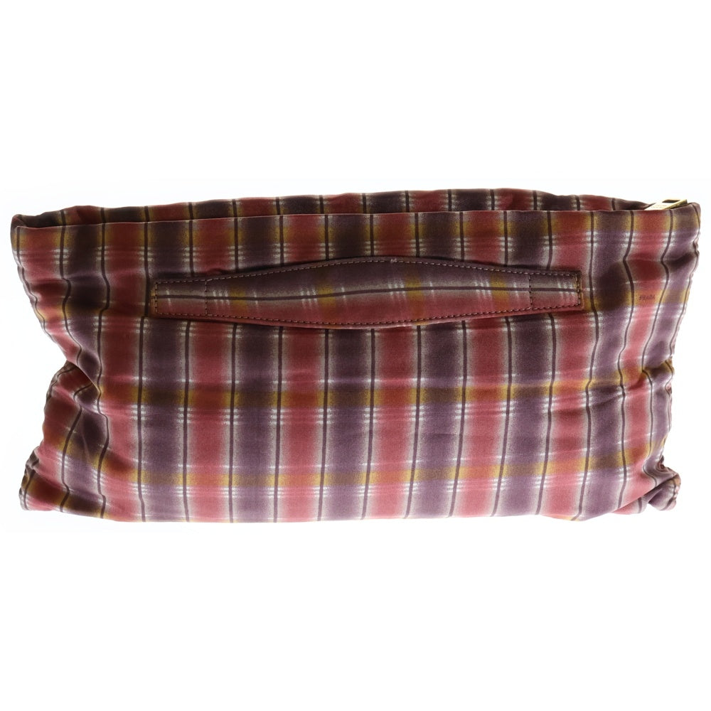 PRADA(プラダ) テスート スタンパート ナイロンクラッチバッグ セカンドバッグ レッド BP0286 レディース