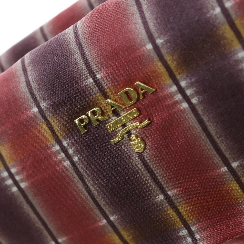 PRADA(プラダ) テスート スタンパート ナイロンクラッチバッグ セカンドバッグ レッド BP0286 レディース