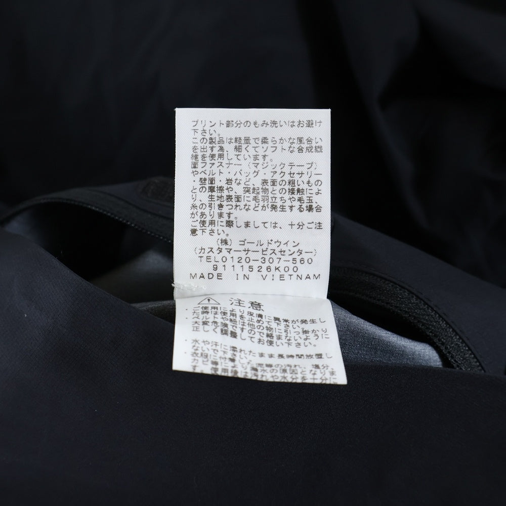 THE NORTH FACE(ザノースフェイス) Climb Light Jacket クライムライトジャケット ゴアテックス ジップアップ マウンテンパーカー ブラック NPW12003