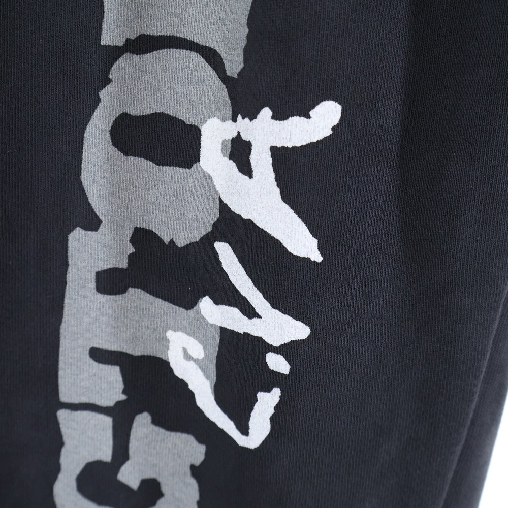 RRR123 RIVINGTON roi Rebis(リヴィントンロイレビス) 24AW INRI SWEATS スタッズ装飾 フェード加工 スウェットパンツ グレー