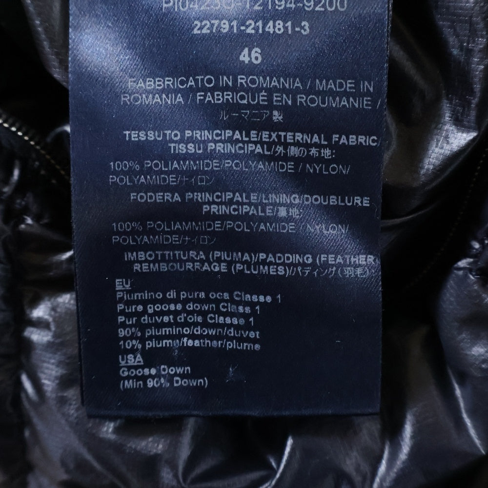 HERNO(ヘルノ) NYLON DOWN JACKET ナイロンダウンジャケット ブラック PI0423U-12194-9200