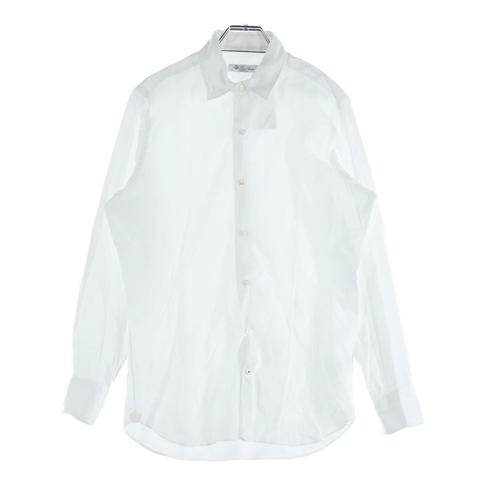 Loro Piana(ロロピアーナ) COTTON SHIRTS コットン 長袖シャツ ホワイト MAA9355