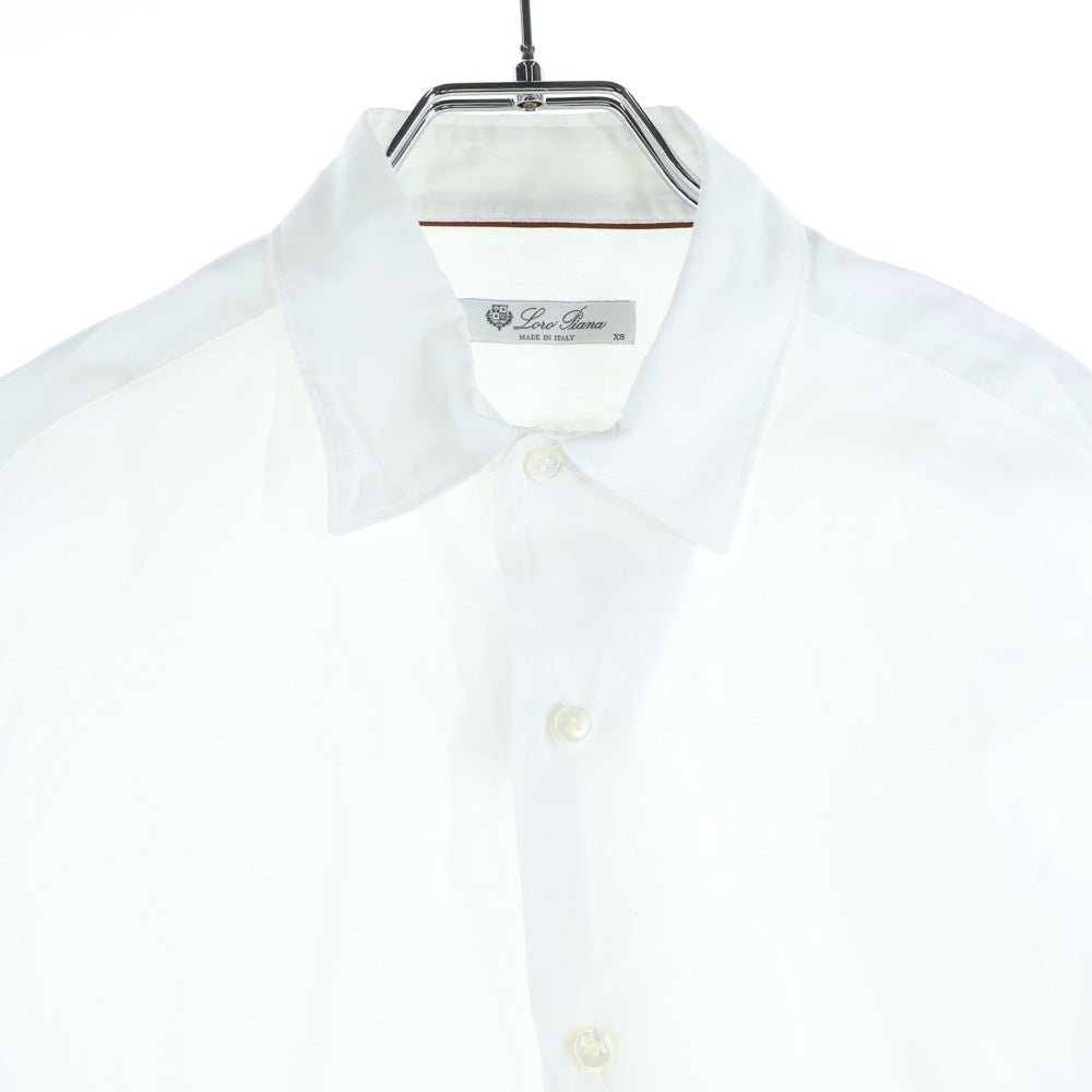 Loro Piana(ロロピアーナ) COTTON SHIRTS コットン 長袖シャツ ホワイト MAA9355