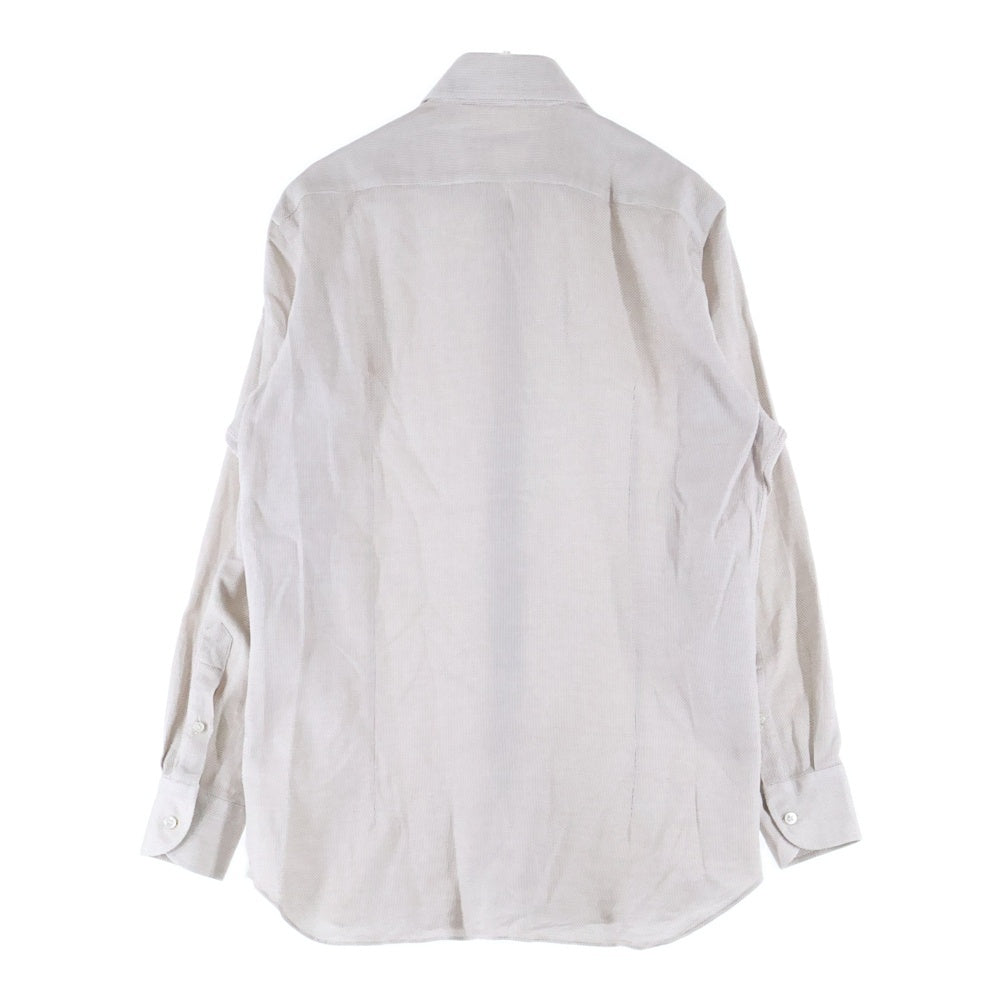 Loro Piana(ロロピアーナ) COTTON SHIRTS コットン 長袖シャツ ベージュ FAI4963