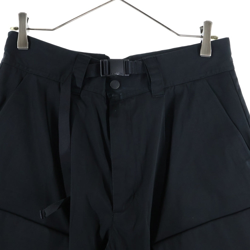 White Mountaineering(ホワイトマウンテニアリング) 24AW SOLOTEX BIKER PANTS ソロテックス バイカー パンツ ブラック BK2473403