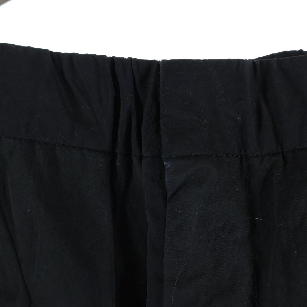 White Mountaineering(ホワイトマウンテニアリング) 25SS MOTERCYCLE PANTS モーターサイクル フロント ジップ ポケット パンツ ブラック BK2571401