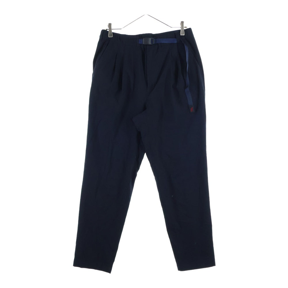 White Mountaineering(ホワイトマウンテニアリング) ×GRAMICCI 2TUCK TAPERED PANTS ×グラミッチ 2タック テーパード パンツ ブラック WM2571404