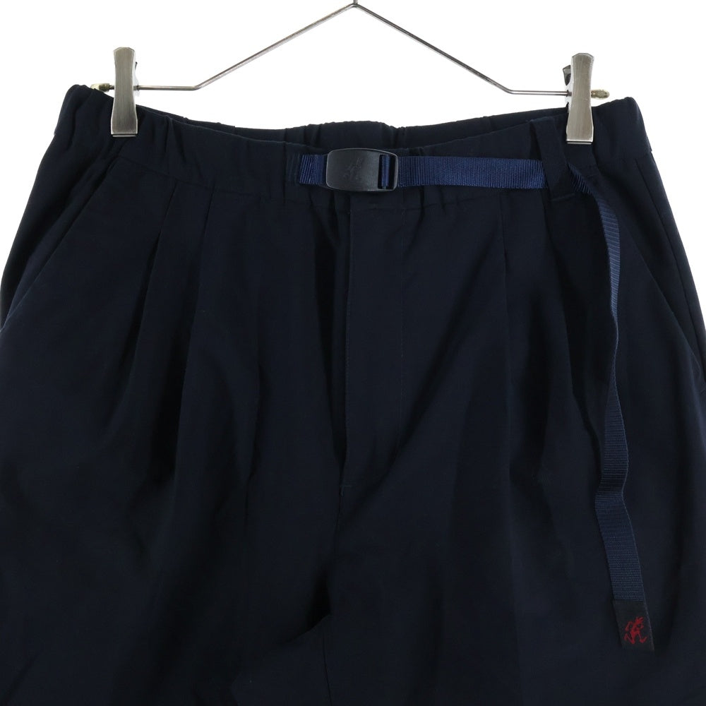 White Mountaineering(ホワイトマウンテニアリング) ×GRAMICCI 2TUCK TAPERED PANTS ×グラミッチ 2タック テーパード パンツ ブラック WM2571404