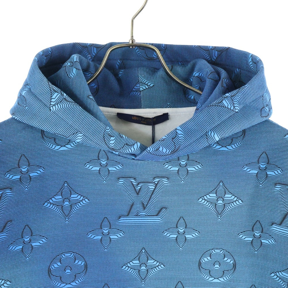 LOUIS VUITTON(ルイヴィトン) 22AW 3Dモノグラム総柄 フーディ プル