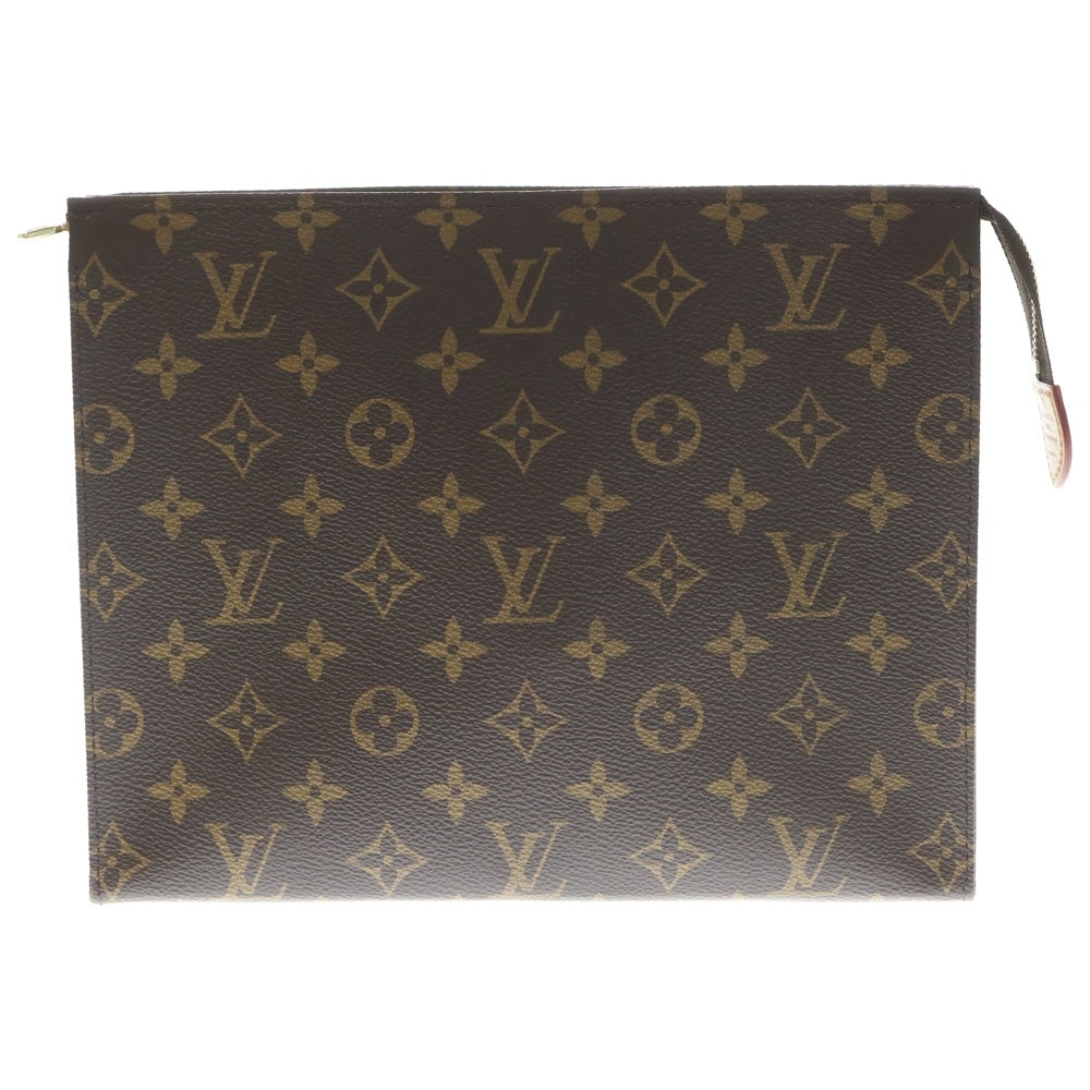 LOUIS VUITTON(ルイヴィトン) モノグラム ポッシュ トワレット 26 クラッチバッグ ブラウン M47542