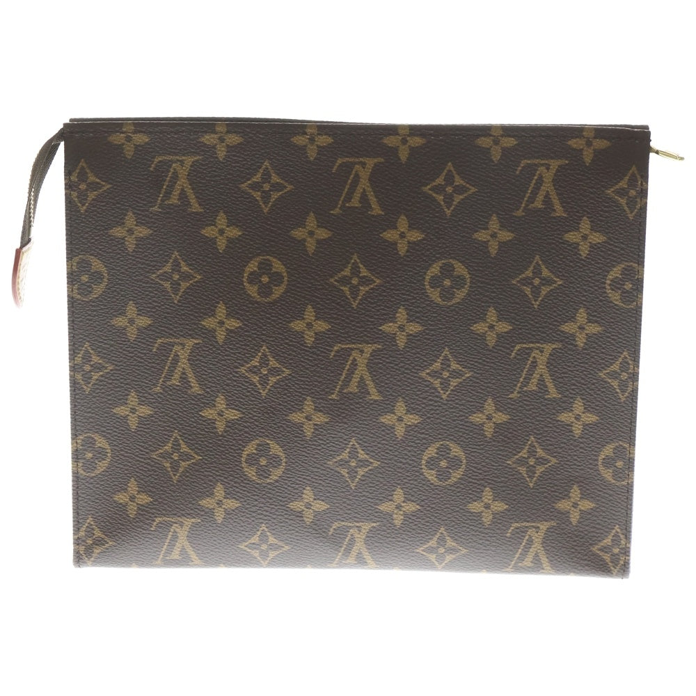 LOUIS VUITTON(ルイヴィトン) モノグラム ポッシュ トワレット 26 クラッチバッグ ブラウン M47542