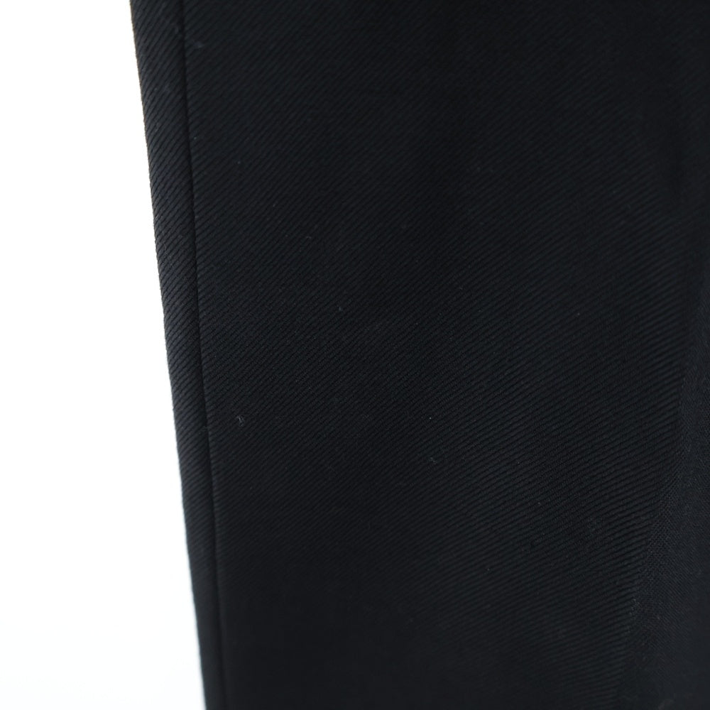 SAINT LAURENT PARIS(サンローランパリ) Wool Slacks Pants ウール スラックス パンツ ブラック 329957 Y639F