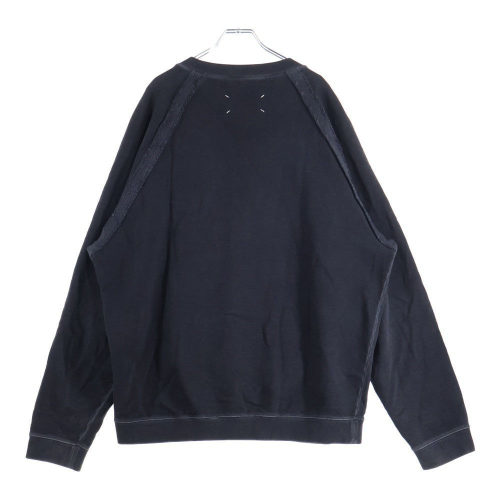 Maison Margiela(メゾンマルジェラ) 20SS Memory Of Sweat メモリー クルーネックスウェットトレーナー ブラック S50GU0138 S25405