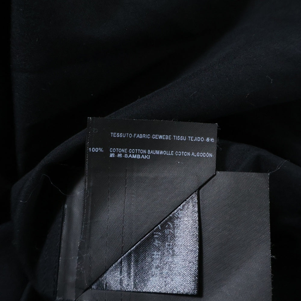 SAINT LAURENT PARIS(サンローランパリ) 14SS エディ期 ドレス 長袖シャツ ブラック 340855 Y716F