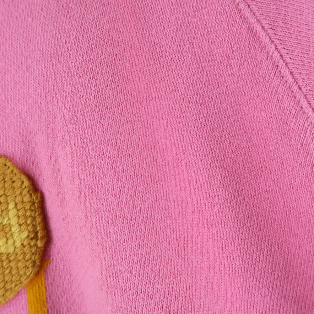 GUCCI(グッチ) Teddy Bear Sweatshirt テディベア クルーネックスウェットトレーナー ピンク 489677 X9N17