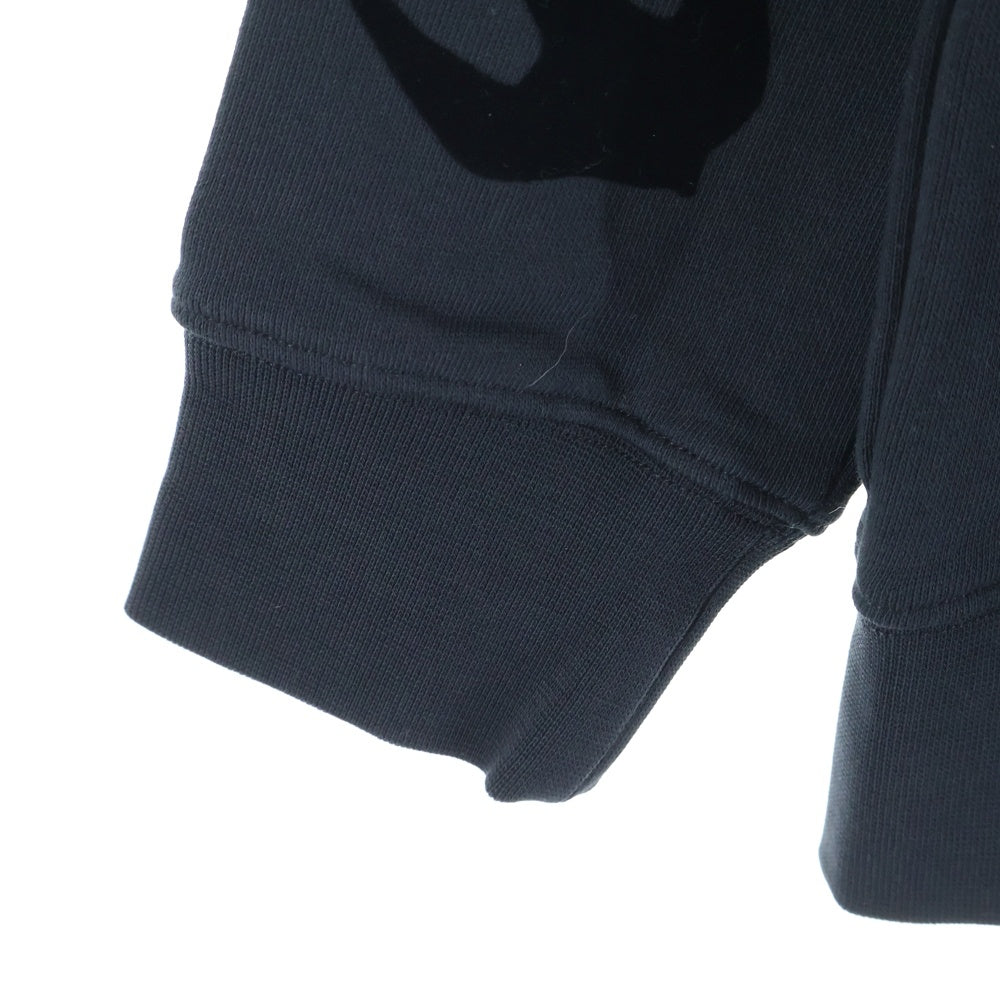 McQ(マックキュー) Swallow Print Hoodie プルオーバースウェットパーカー フーディー ブラック 545412 RLT74