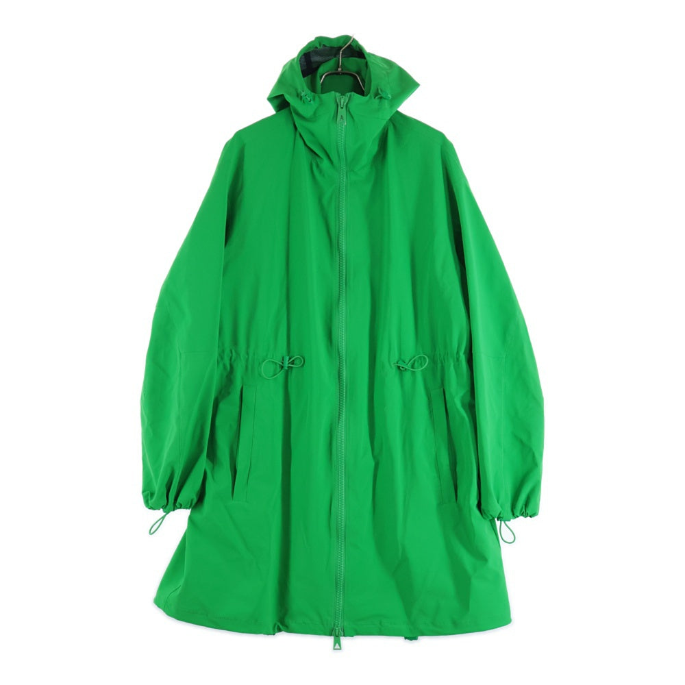 BOTTEGA VENETA(ボッテガヴェネタ) Nylon Hooded Coat ジップアップナイロンジャケット ナイロンコート グリーン 664279 V02O0