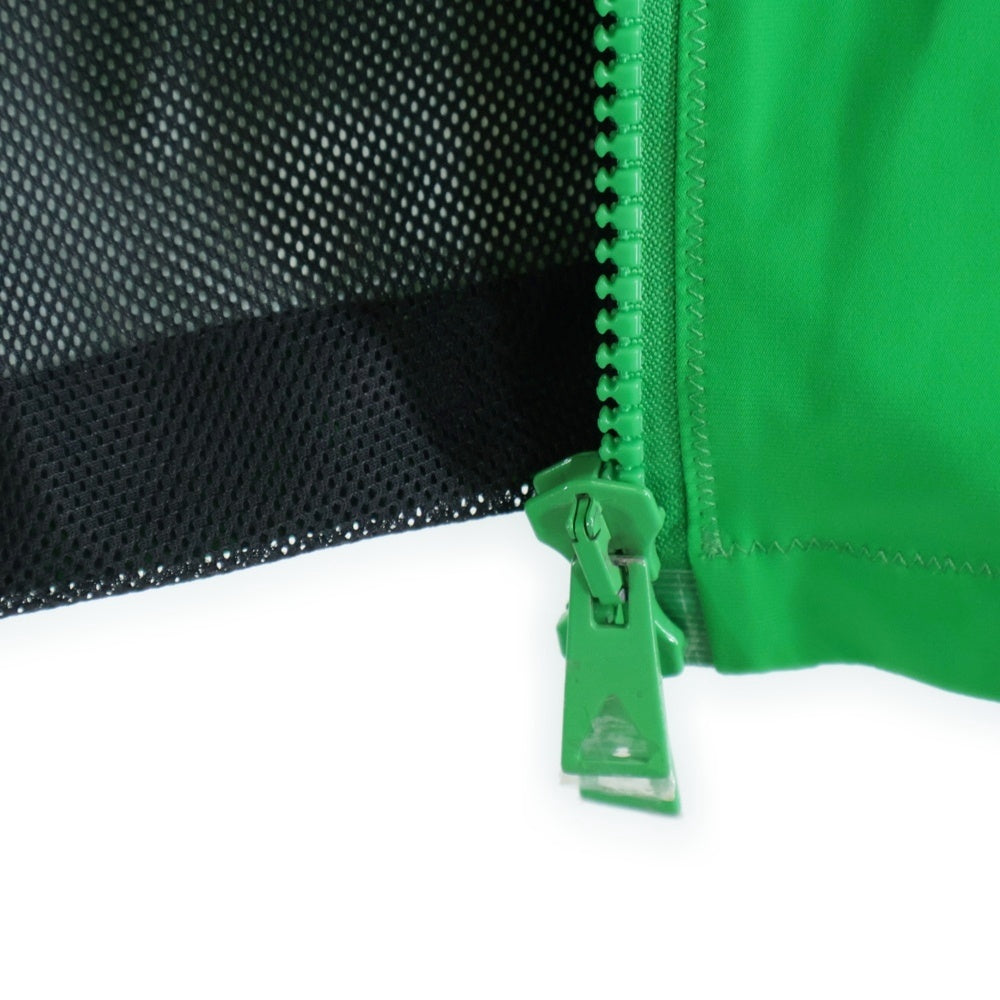 BOTTEGA VENETA(ボッテガヴェネタ) Nylon Hooded Coat ジップアップナイロンジャケット ナイロンコート グリーン 664279 V02O0