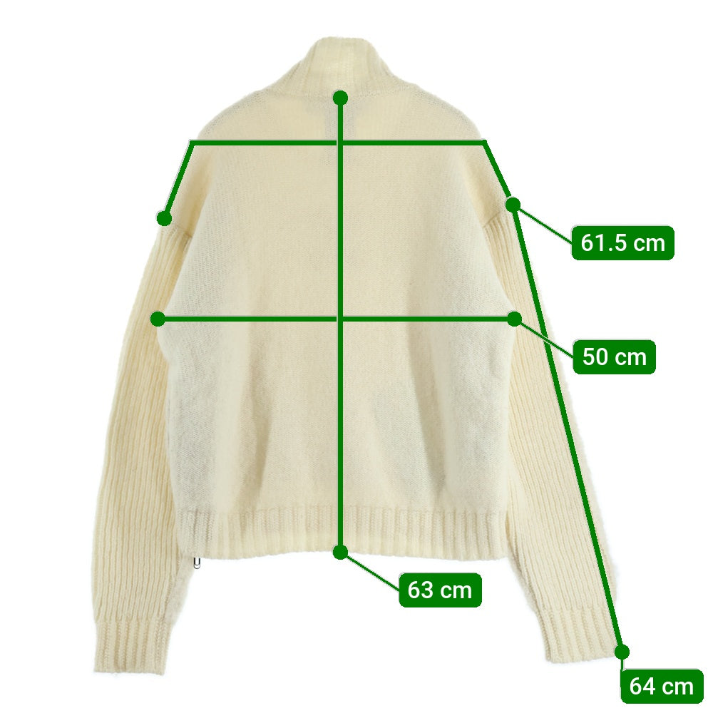 OFF-WHITE(オフホワイト) 21AW Hi Neck Knit Sweater ハイネック