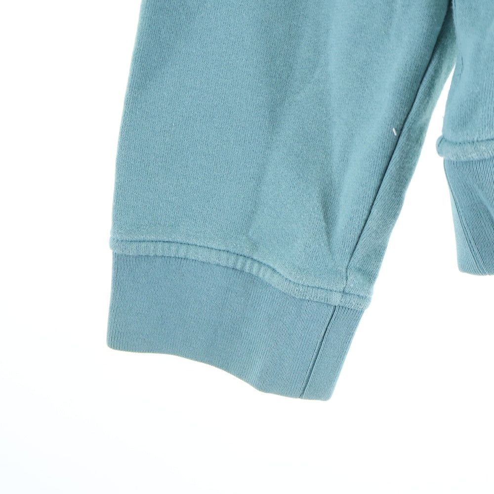 HERMES(エルメス) Sweatshirt レザーパッチ クルーネックスウェットトレーナー ブルー H257720HA64LA