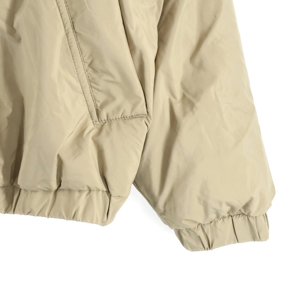 FEAR OF GOD ESSENTIALS(フィアオブゴッド エッセンシャルズ) HALF ZIP PUFFER JACKET ハーフジップ パッファージャケット ベージュ