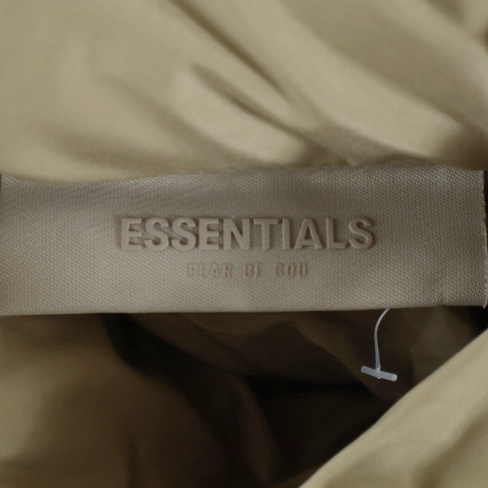 FEAR OF GOD ESSENTIALS(フィアオブゴッド エッセンシャルズ) HALF ZIP PUFFER JACKET ハーフジップ パッファージャケット ベージュ