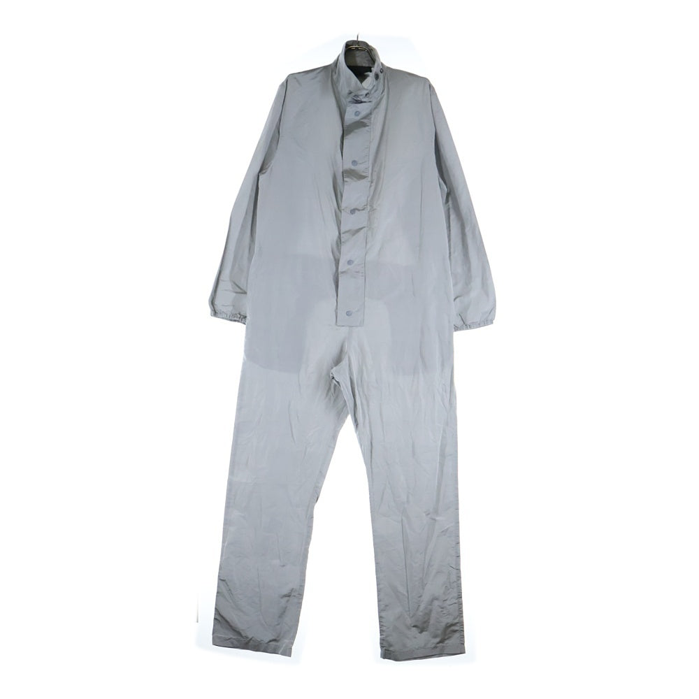 PRADA(プラダ) 22AW Nylon Jump Suit トライアングルロゴ ナイロンジャンプスーツ グレー SGC096