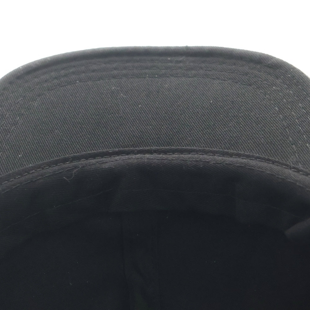 OFF-WHITE(オフホワイト) 17SS Diag Spray Cap スプレーロゴ キャップ 帽子 ブラック