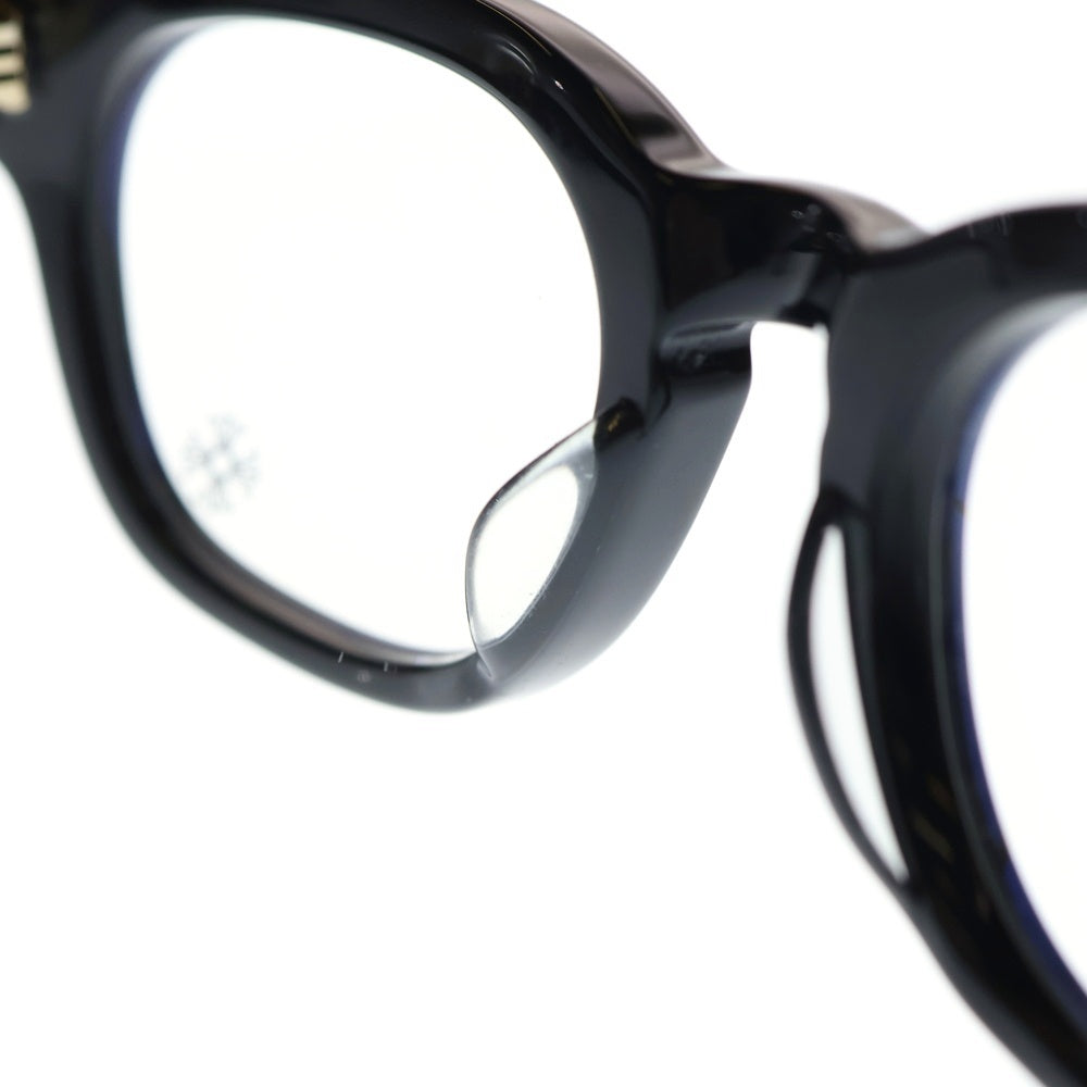 CHROME HEARTS(クロムハーツ) JENA AIL YEA CHクロステンプル アイウェア 眼鏡 ブラック/ゴールド