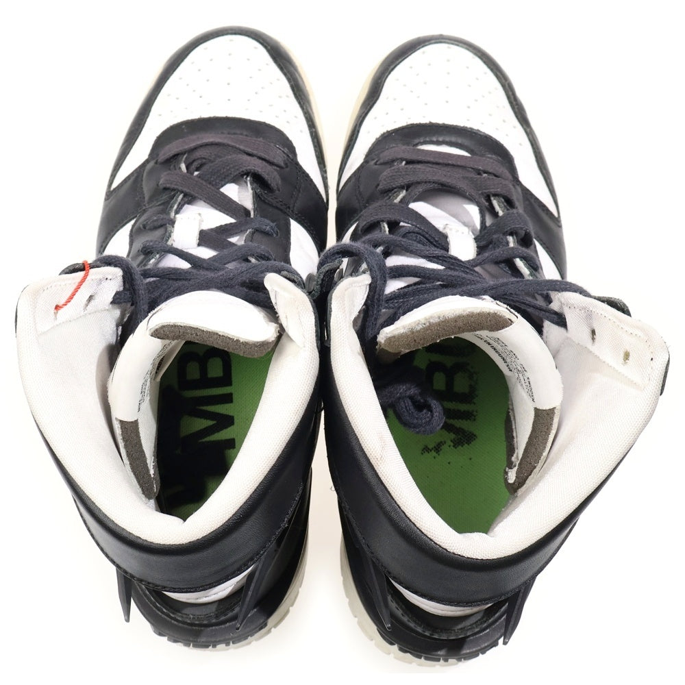 NIKE(ナイキ) ×AMBUSH DUNK HIGH アンブッシュ ダンク ハイカットスニーカー ブラック/ホワイト US8.5/26.5cm CU7544-001