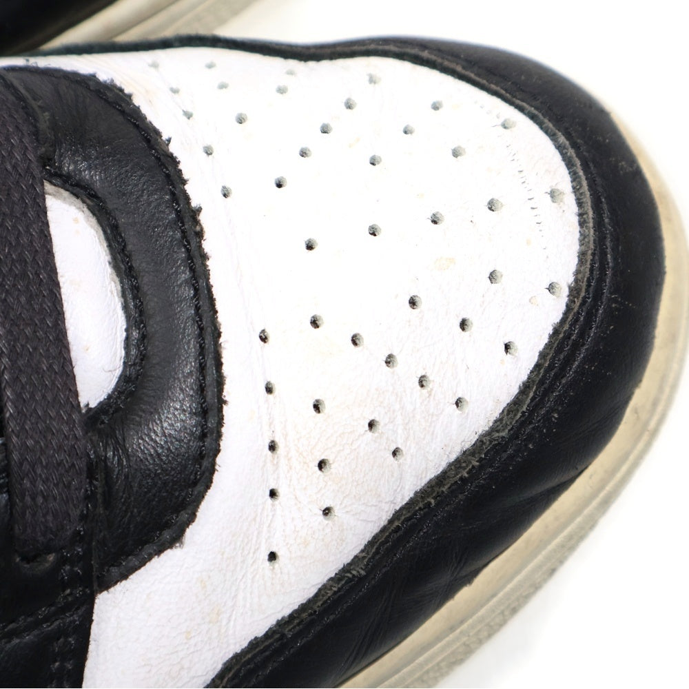 NIKE(ナイキ) ×AMBUSH DUNK HIGH アンブッシュ ダンク ハイカットスニーカー ブラック/ホワイト US8.5/26.5cm CU7544-001