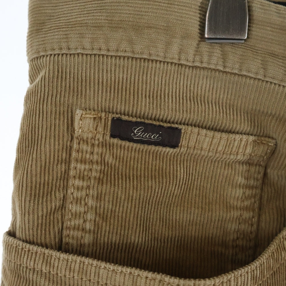GUCCI(グッチ) Corduroy Skinny Pants コーデュロイ スキニーパンツ ベージュ 269304