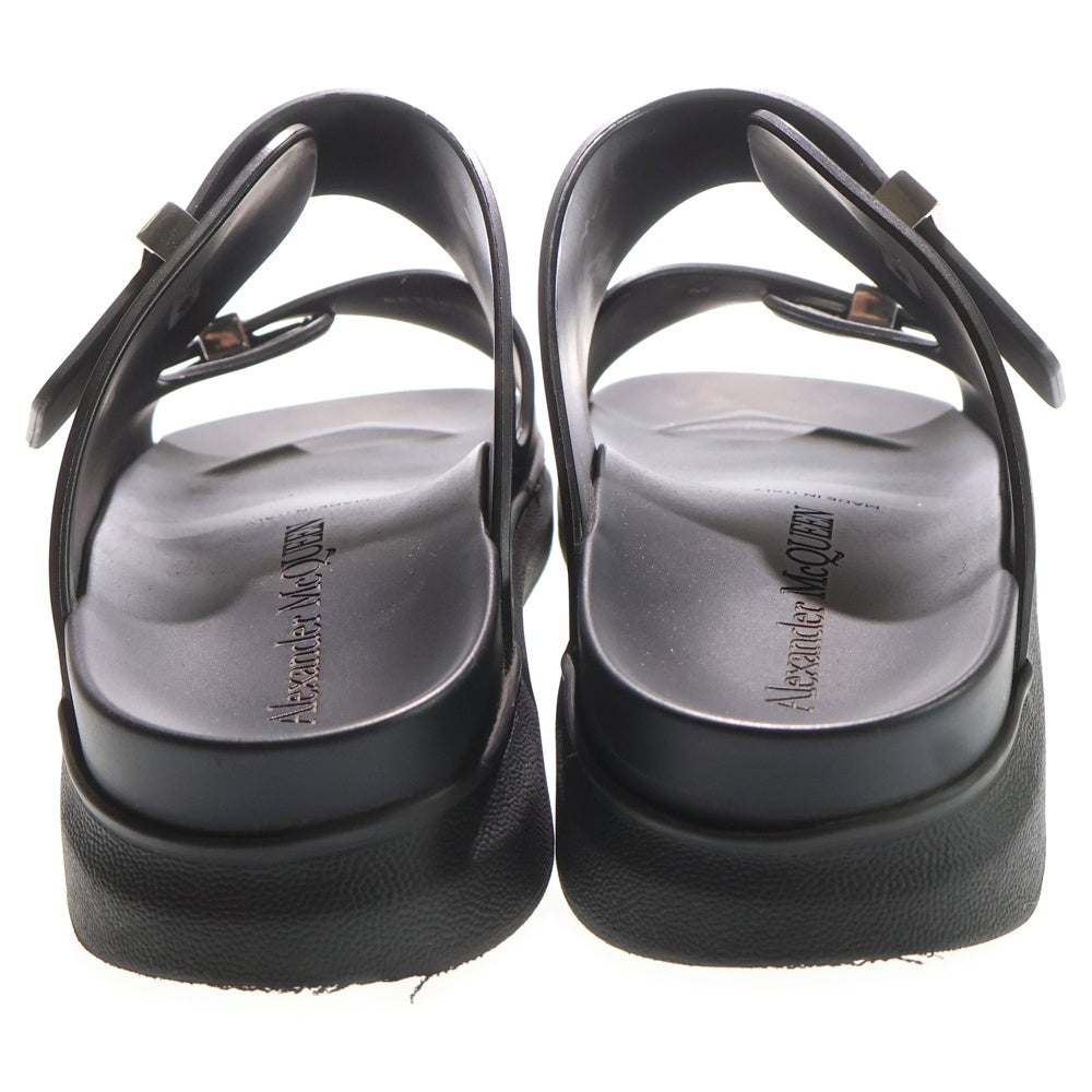 Alexander McQueen(アレキサンダーマックイーン) Hybrid Slide Sandals ハイブリッド スライドサンダル ブラック