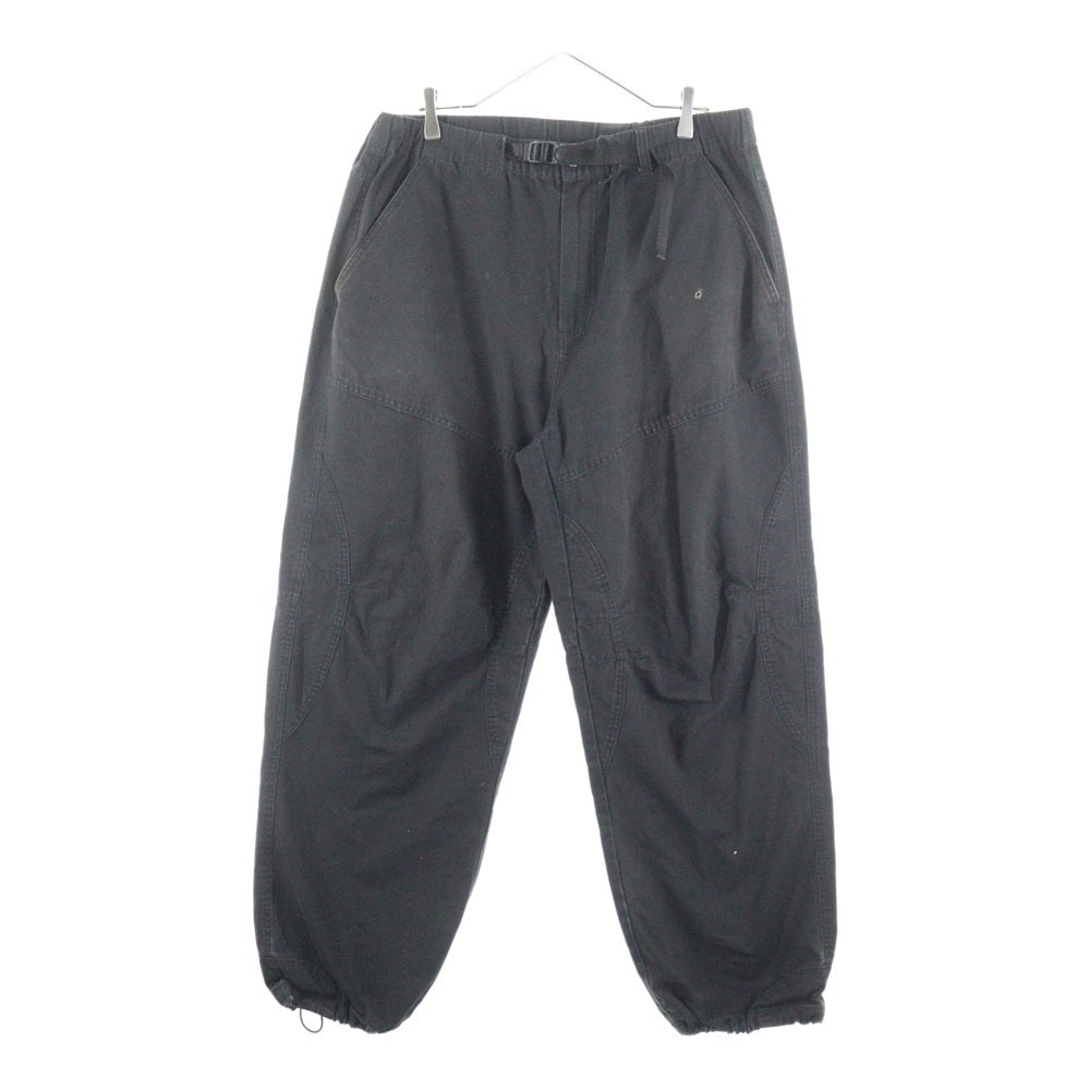 SUPREME(シュプリーム) 22AW cotton cinch pant コットン シンチ パンツ ブラック