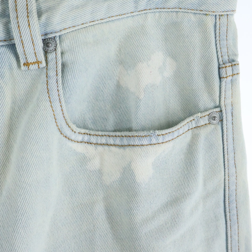 DIESEL(ディーゼル) 2001 D-MACRO リラックス フィット ウォッシュド デニムパンツ インディゴ A12821