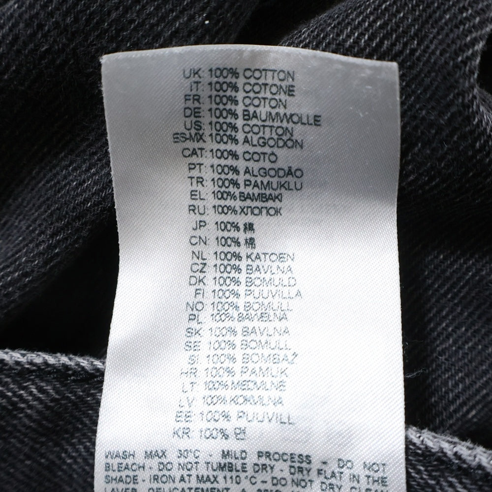 DIESEL(ディーゼル) 2001 D-MACRO リラックス フィット ウォッシュド デニムパンツ ブラック A12821