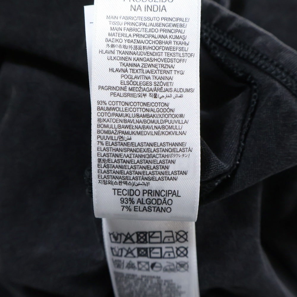 DIESEL(ディーゼル) T-Bunny Tail-R1 cotton T-shirt Grigio テール アールワン コットン 半袖Tシャツ カットソー ブラック レディース A19520