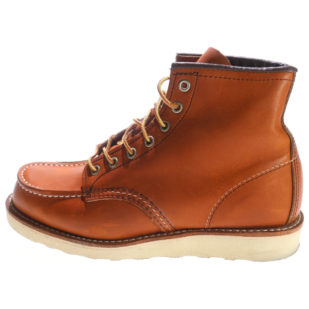 RED WING(レッド ウイング) 875 CLASSIC MOC クラシックモック レザーハイカットブーツ ブラウン US6.5/24.5cm
