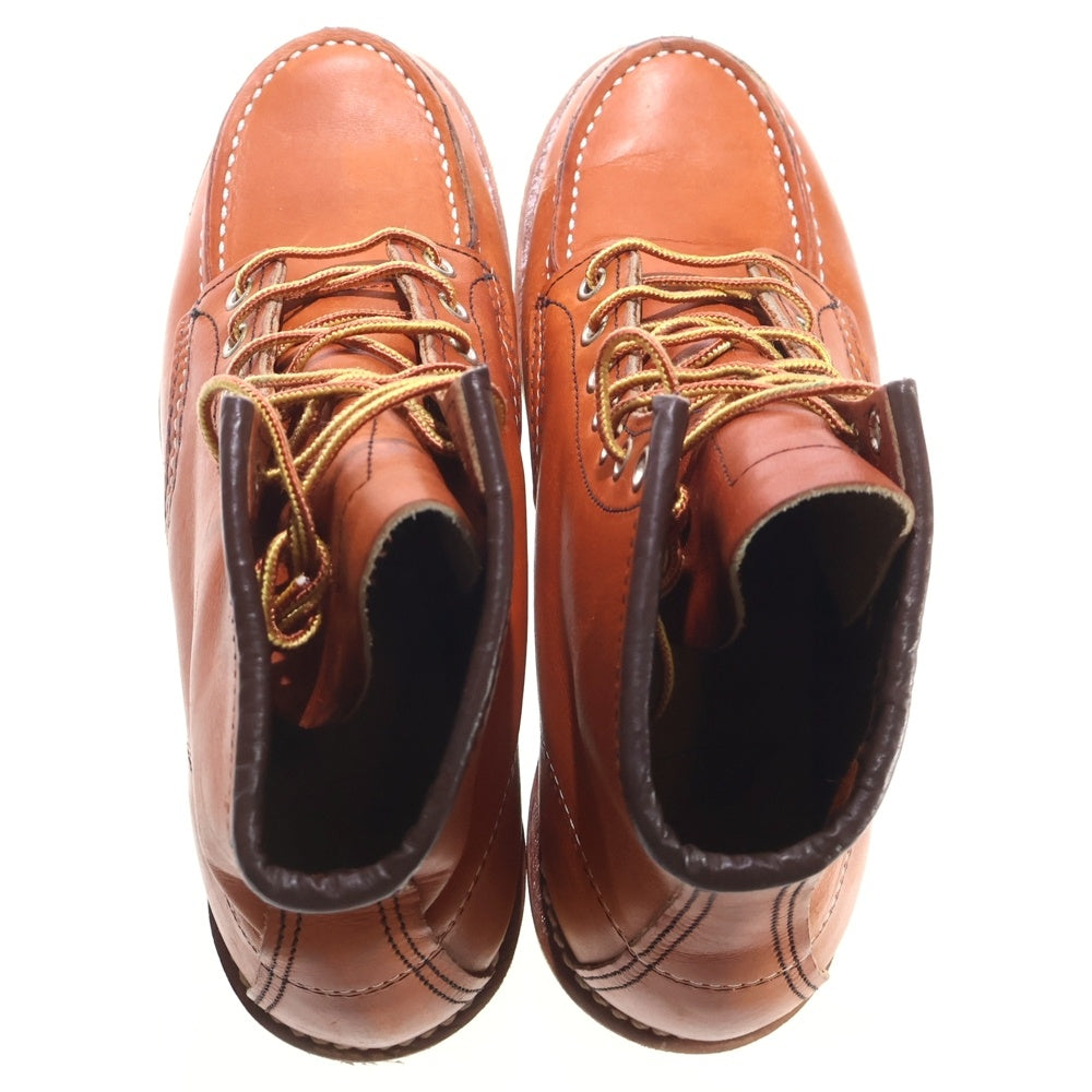 RED WING(レッド ウイング) 875 CLASSIC MOC クラシックモック レザーハイカットブーツ ブラウン US6.5/24.5cm