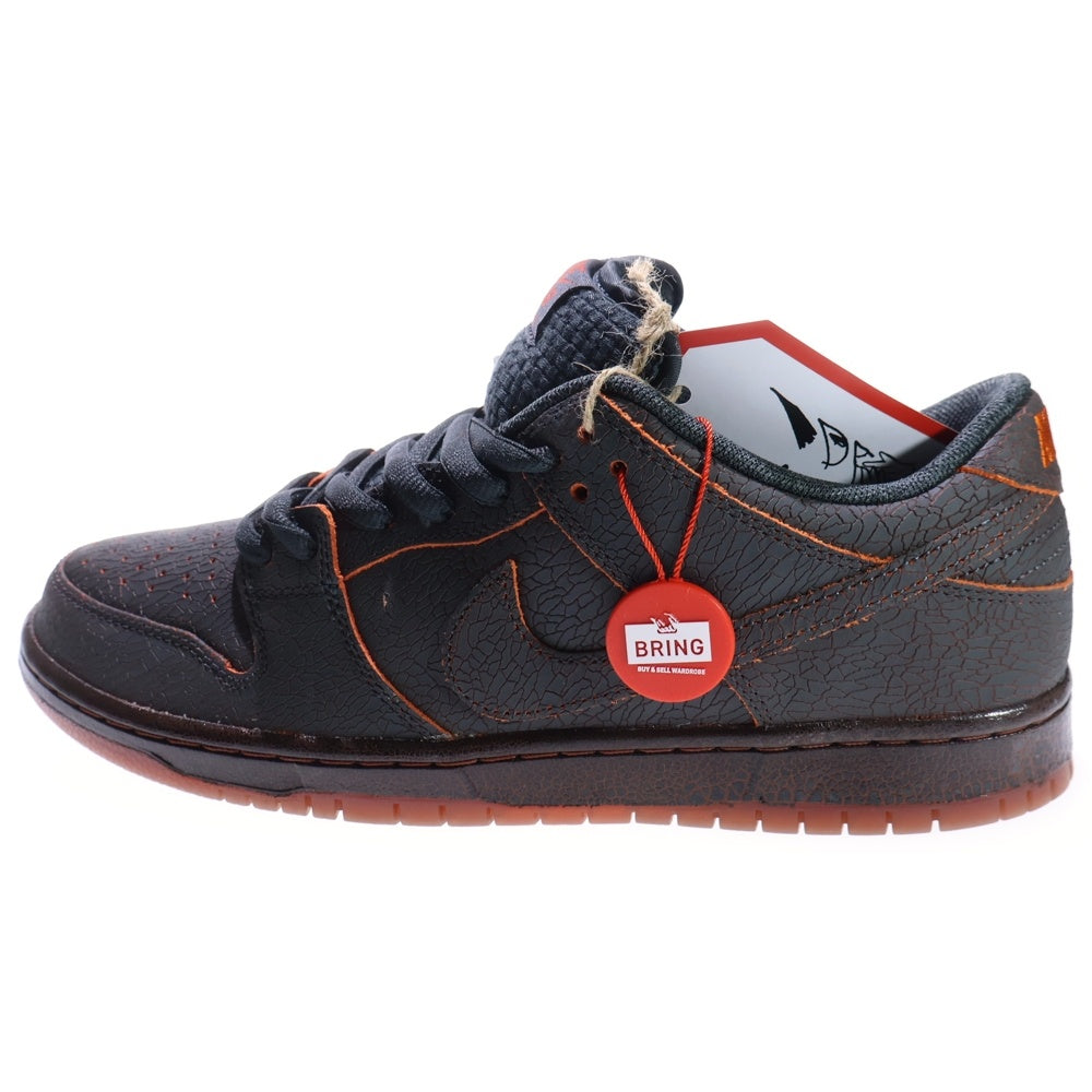 NIKE SB(ナイキエスビー) DUNK LOW PRO PRM KRAMPUS ダンク ロー プロ プレミアム クランパス ローカットスニーカー ブラウン/オレンジ US10/28.0cm HV1668-001