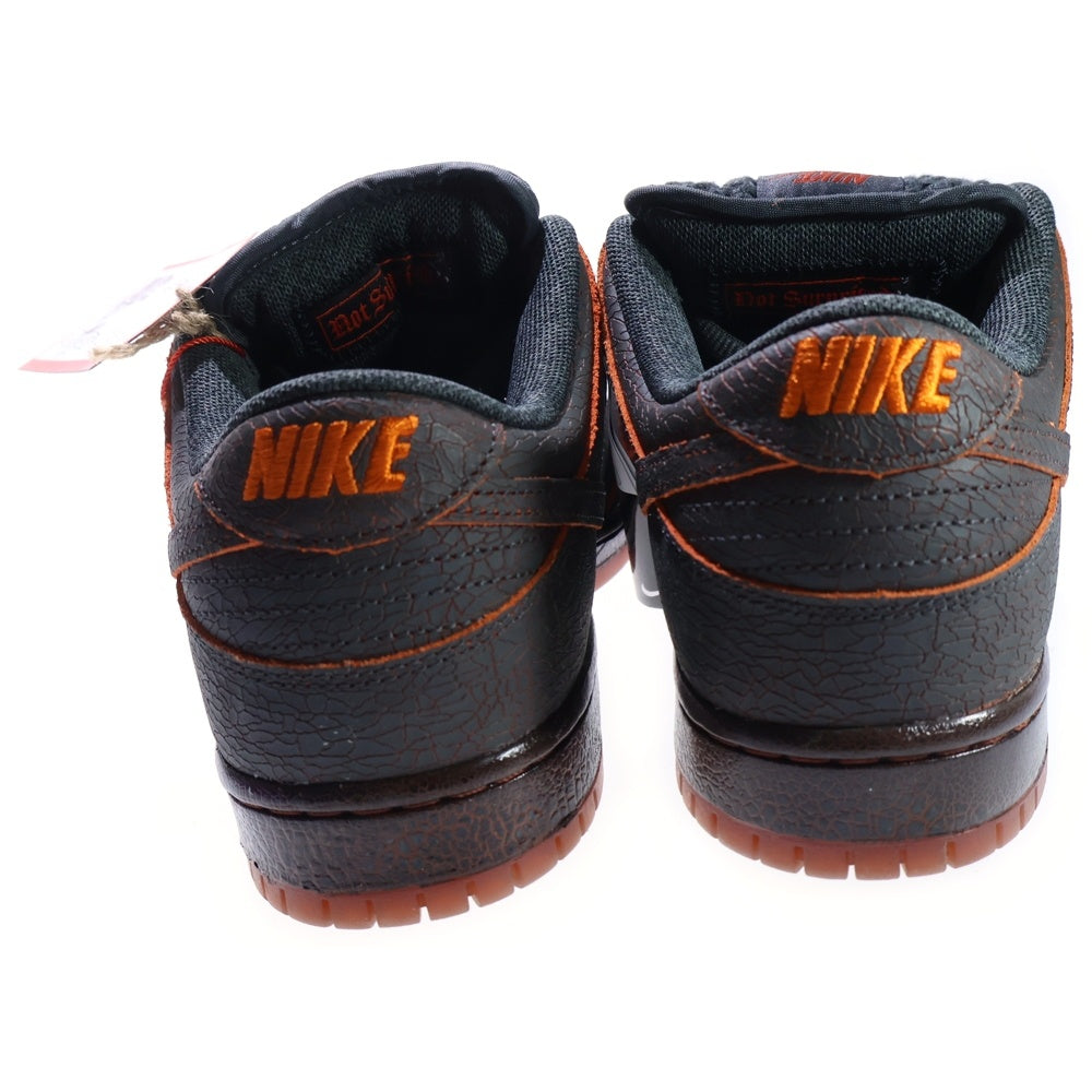NIKE SB(ナイキエスビー) DUNK LOW PRO PRM KRAMPUS ダンク ロー プロ プレミアム クランパス ローカットスニーカー ブラウン/オレンジ US10/28.0cm HV1668-001