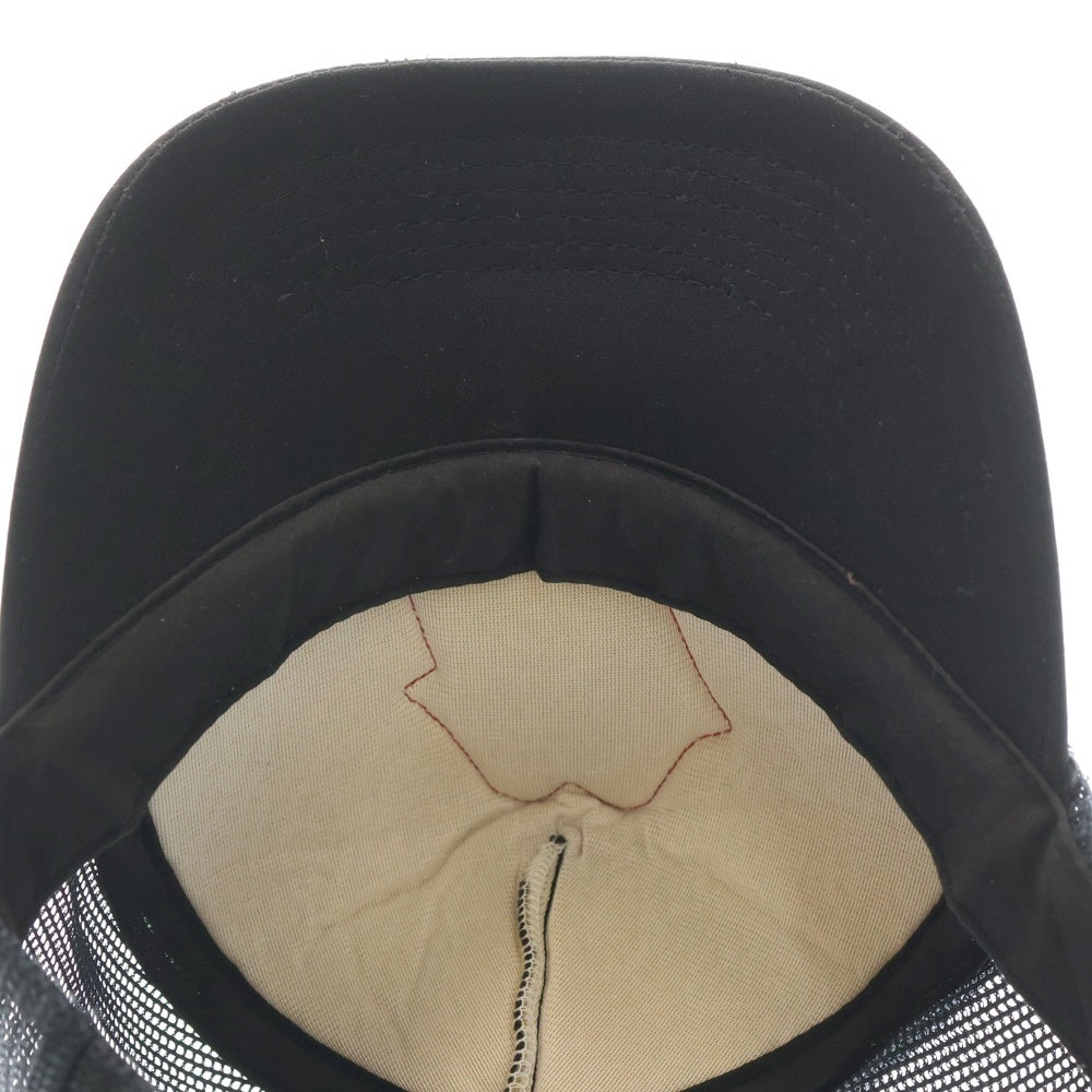 CHROME HEARTS(クロムハーツ) ×ザ ローリングストーンズ リップ&タン メッシュキャップ 帽子 ブラック