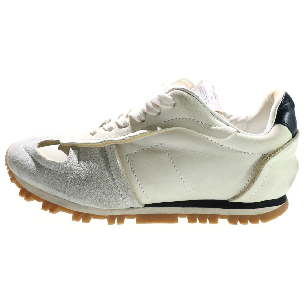 Maison Margiela(メゾンマルジェラ) RUNNER ランナー スエード ローカットスニーカー レディース ホワイト S58WS0186