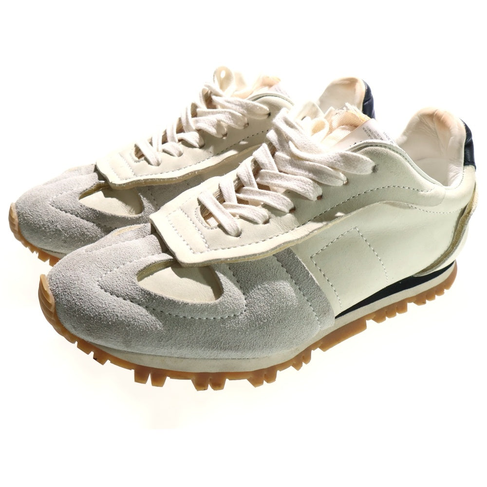 Maison Margiela(メゾンマルジェラ) RUNNER ランナー スエード ローカットスニーカー レディース ホワイト S58WS0186