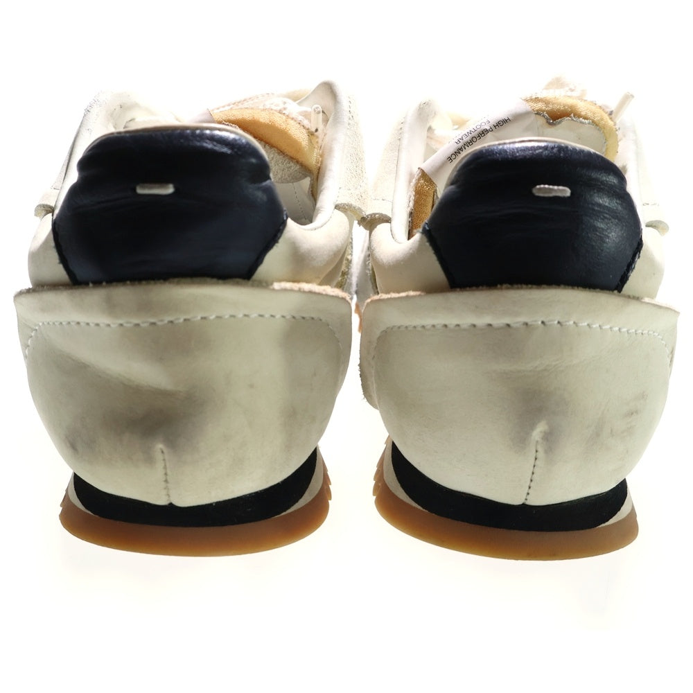 Maison Margiela(メゾンマルジェラ) RUNNER ランナー スエード ローカットスニーカー レディース ホワイト S58WS0186