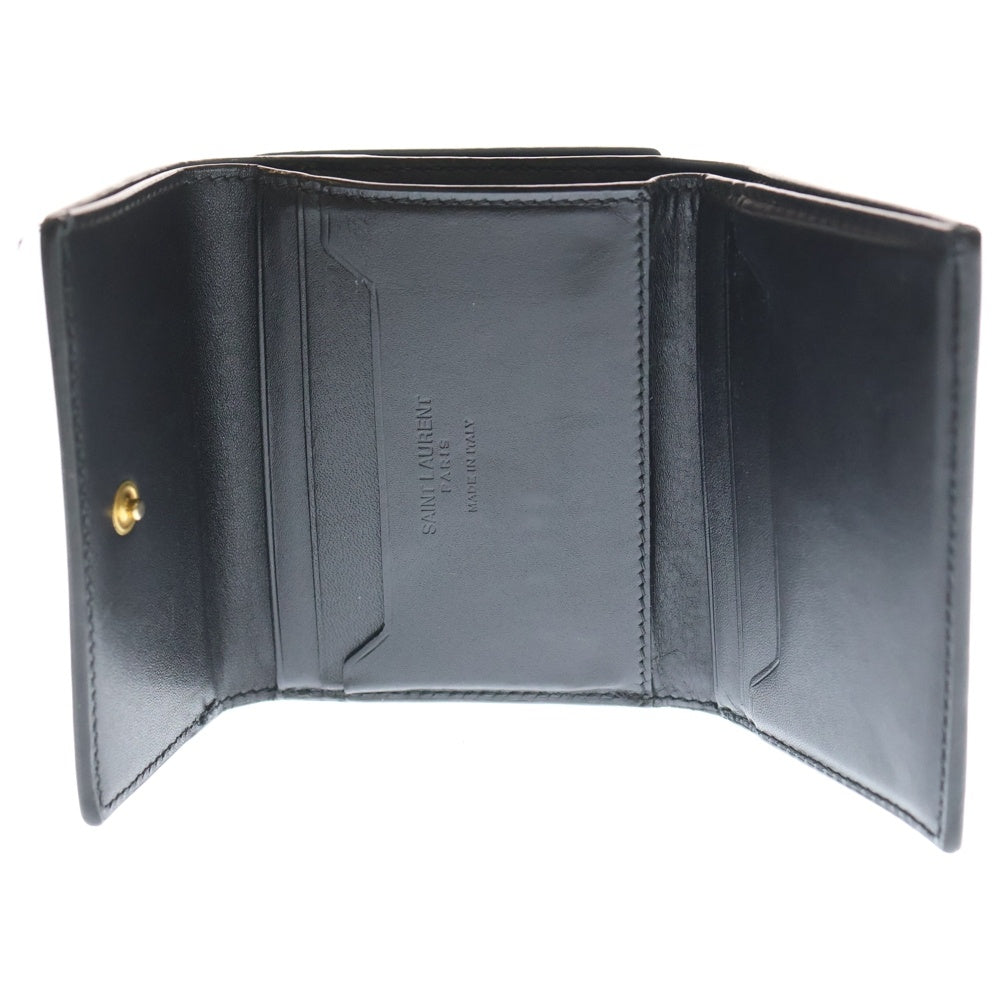 SAINT LAURENT PARIS(サンローランパリ) レザー ウォレット 2つ折り