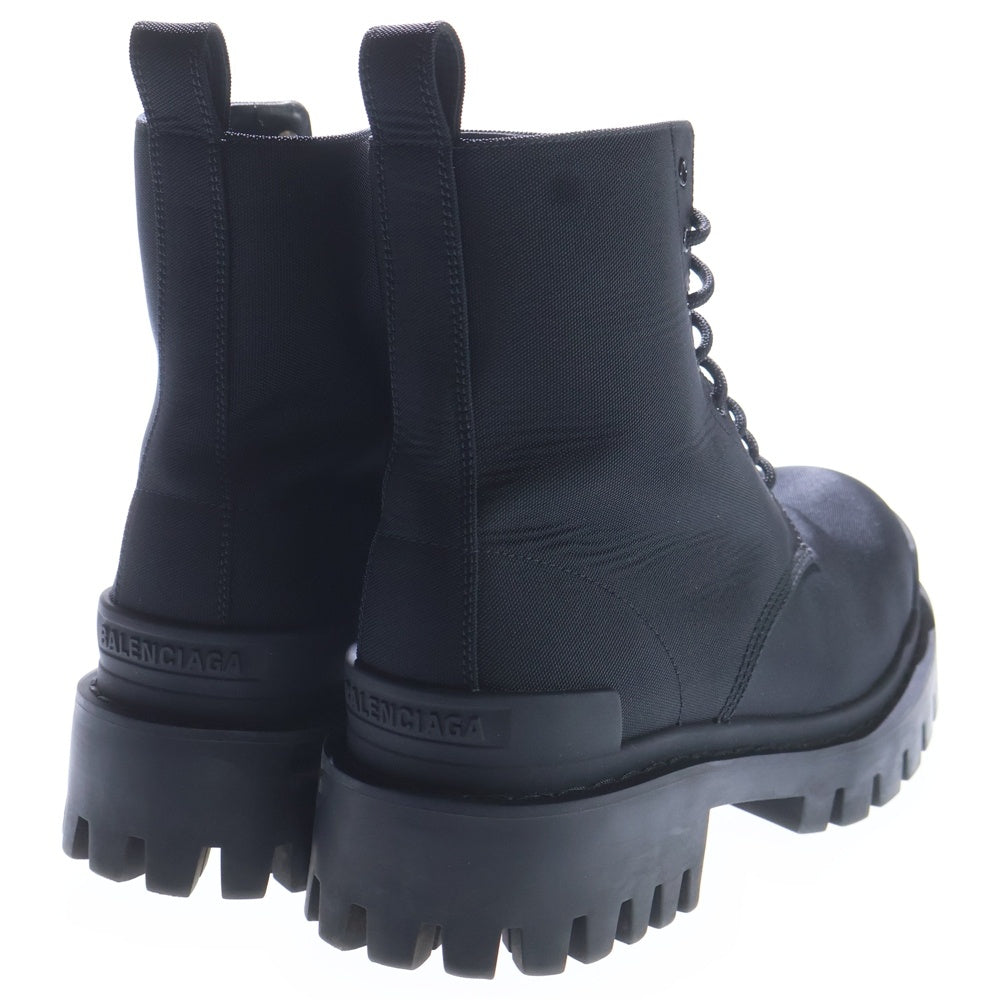 BALENCIAGA(バレンシアガ) STRIKE 20MM ストライク ナイロン レースアップ コンバットブーツ ブラック 624835