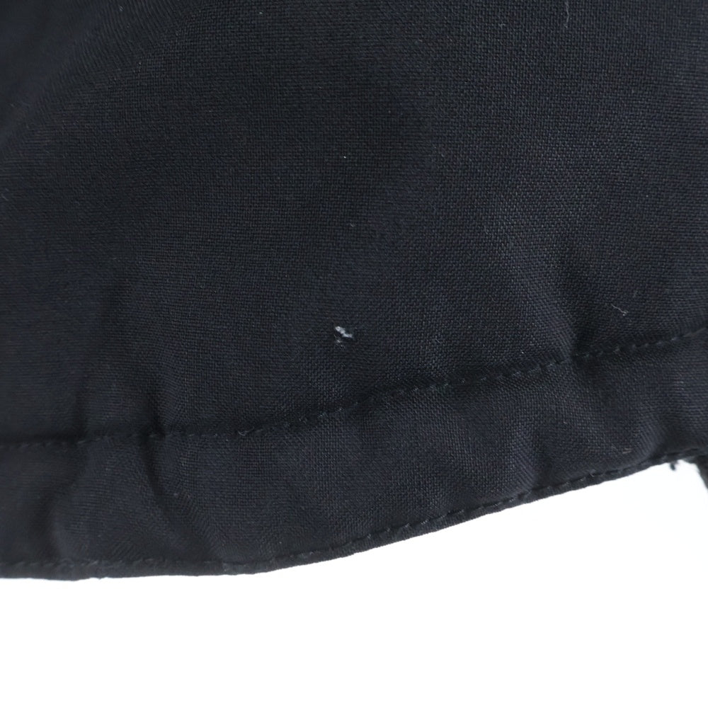 Original Fake(オリジナルフェイク) ZIPUP HOODED JACKET ジップアップ フーディー ジャケット ブラック