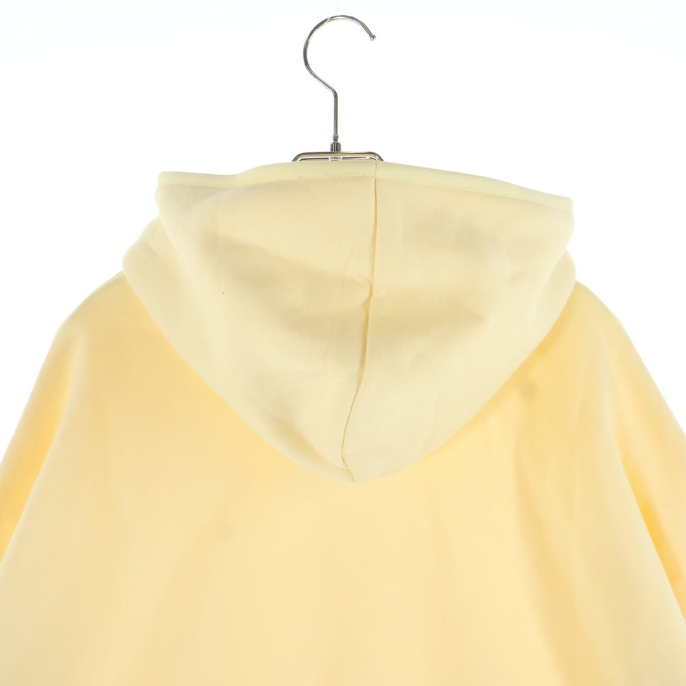 FEAR OF GOD ESSENTIALS(フィアオブゴッド エッセンシャルズ) HOODIE ラバーロゴ プルオーバースウェットパーカー フーディー イエロー
